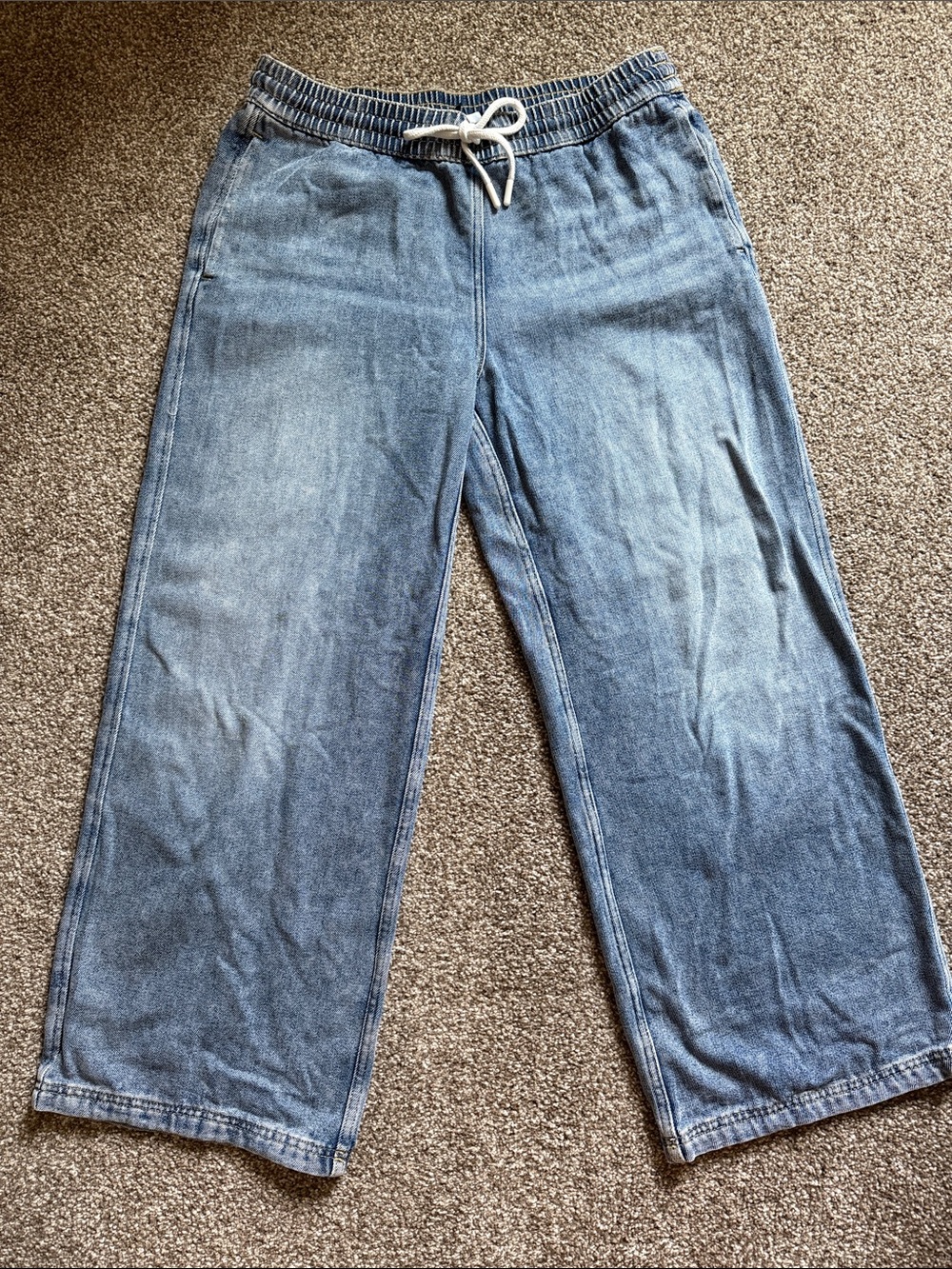 H&M Drawstring Jeans - Blue